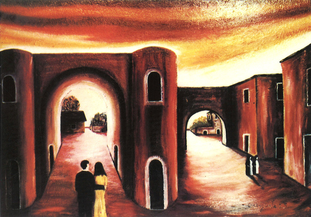 La strada della felicità - 1975 - 60 x 100 - coll. privata