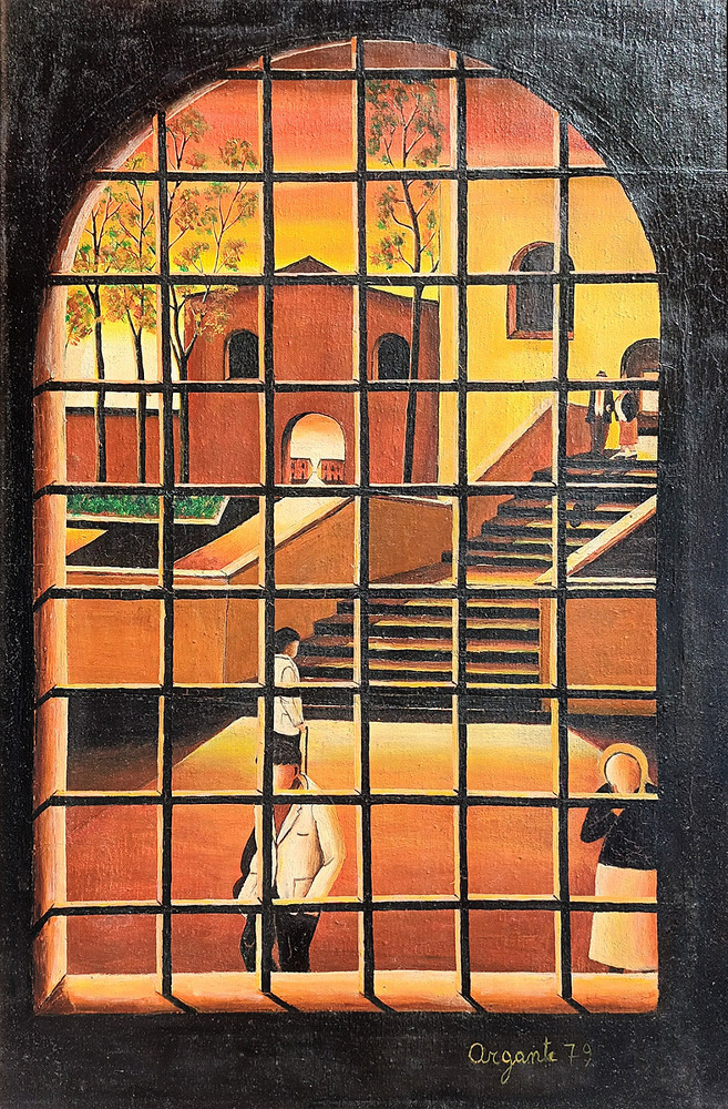 Casa di riposo - 1979 - 40x60 -quotazione euro 1000,00