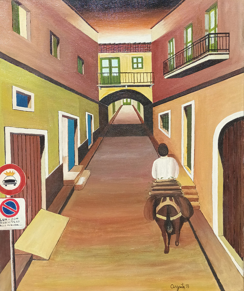 Divieto di Sosta  - 1993 - 50x60 - coll. privata