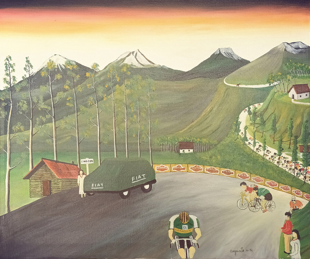 Il Giro - 1993 - 60x70 - quotazione euro 900,00