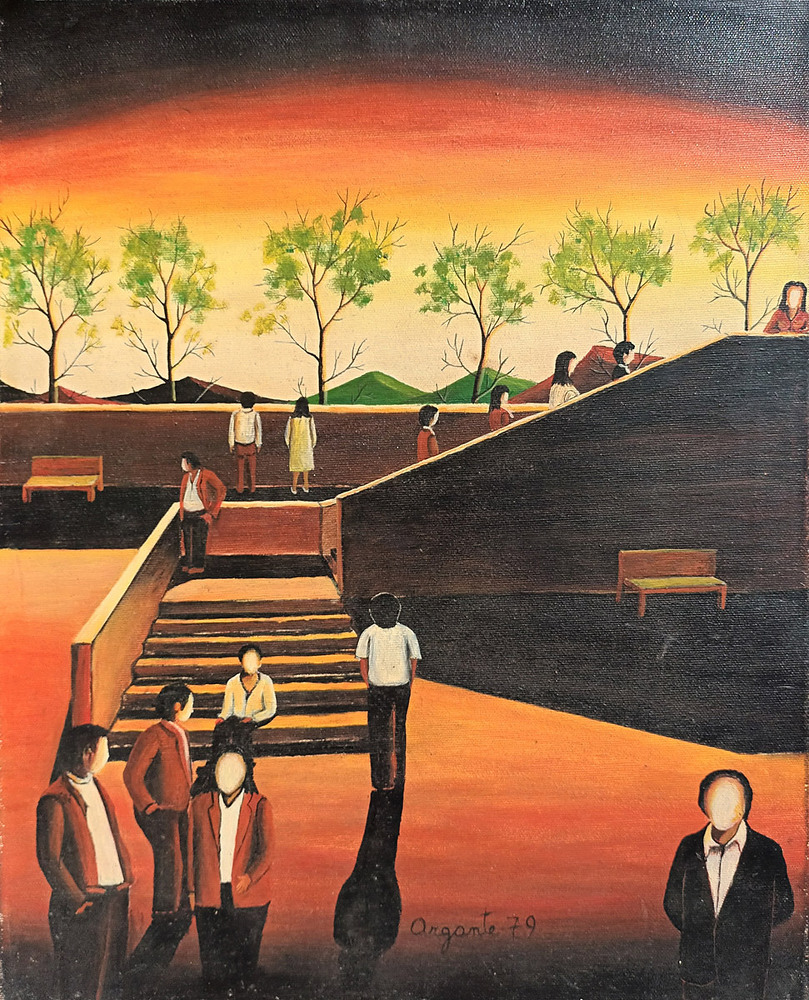 L'affaccio - 1979 - 50x60 - coll. privata