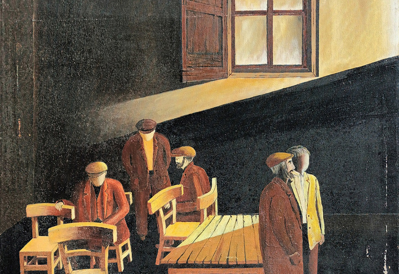 Cantina - 1995 - 60x70 - quotazione euro 750,00